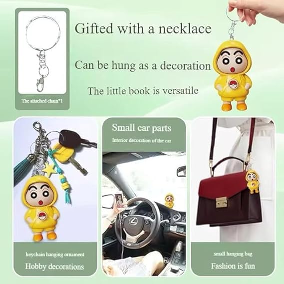 Face Changing Shinchan Keychain