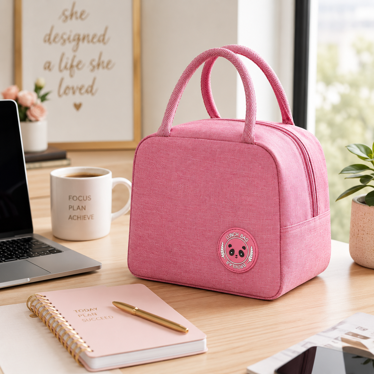 Insulated Lunch Bag — Office, School & Travel | Tiffin Bag
